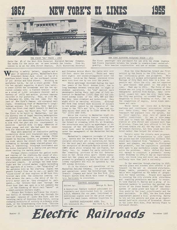Electric Railroads