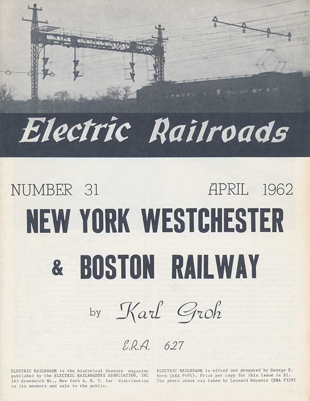 Electric Railroads