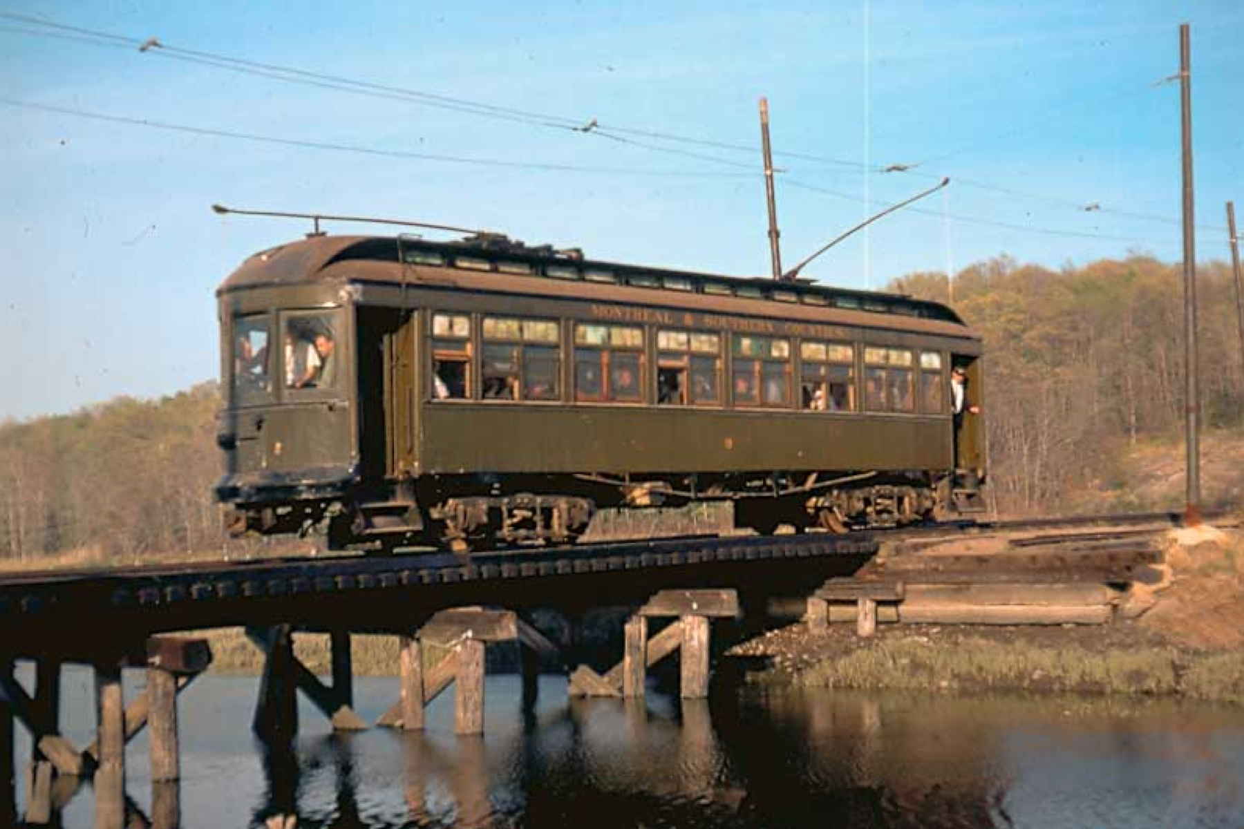 Shore Line Trolley Museum in Branford, Connecticut
