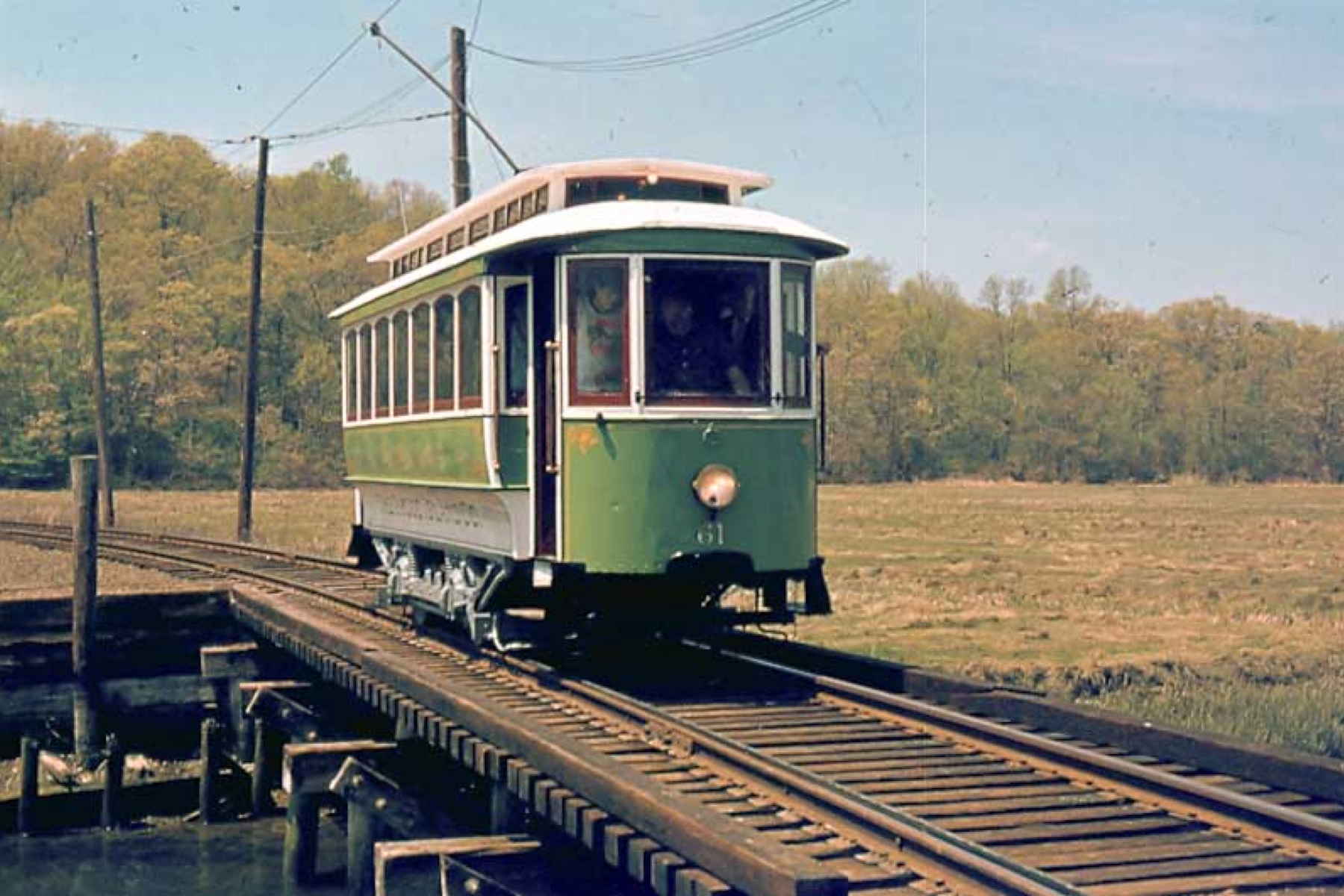 Shore Line Trolley Museum in Branford, Connecticut