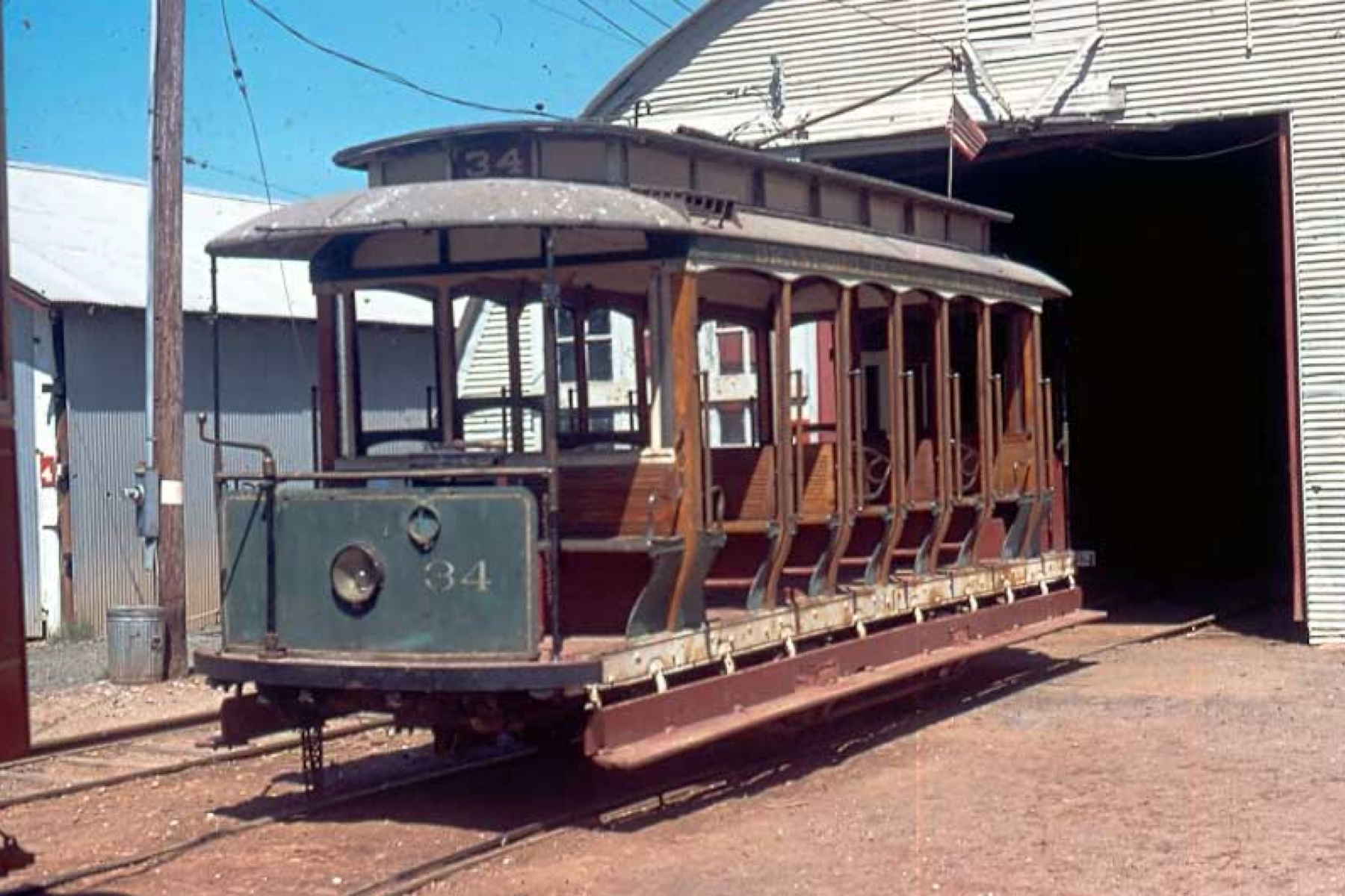 Shore Line Trolley Museum in Branford, Connecticut