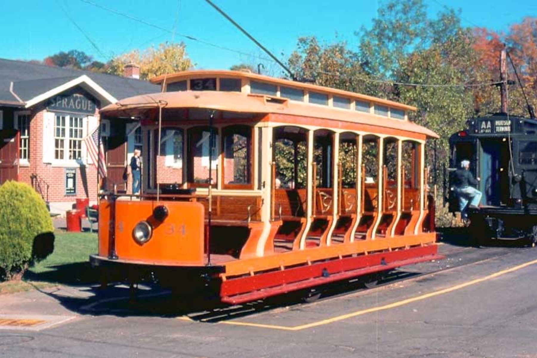 Shore Line Trolley Museum in Branford, Connecticut