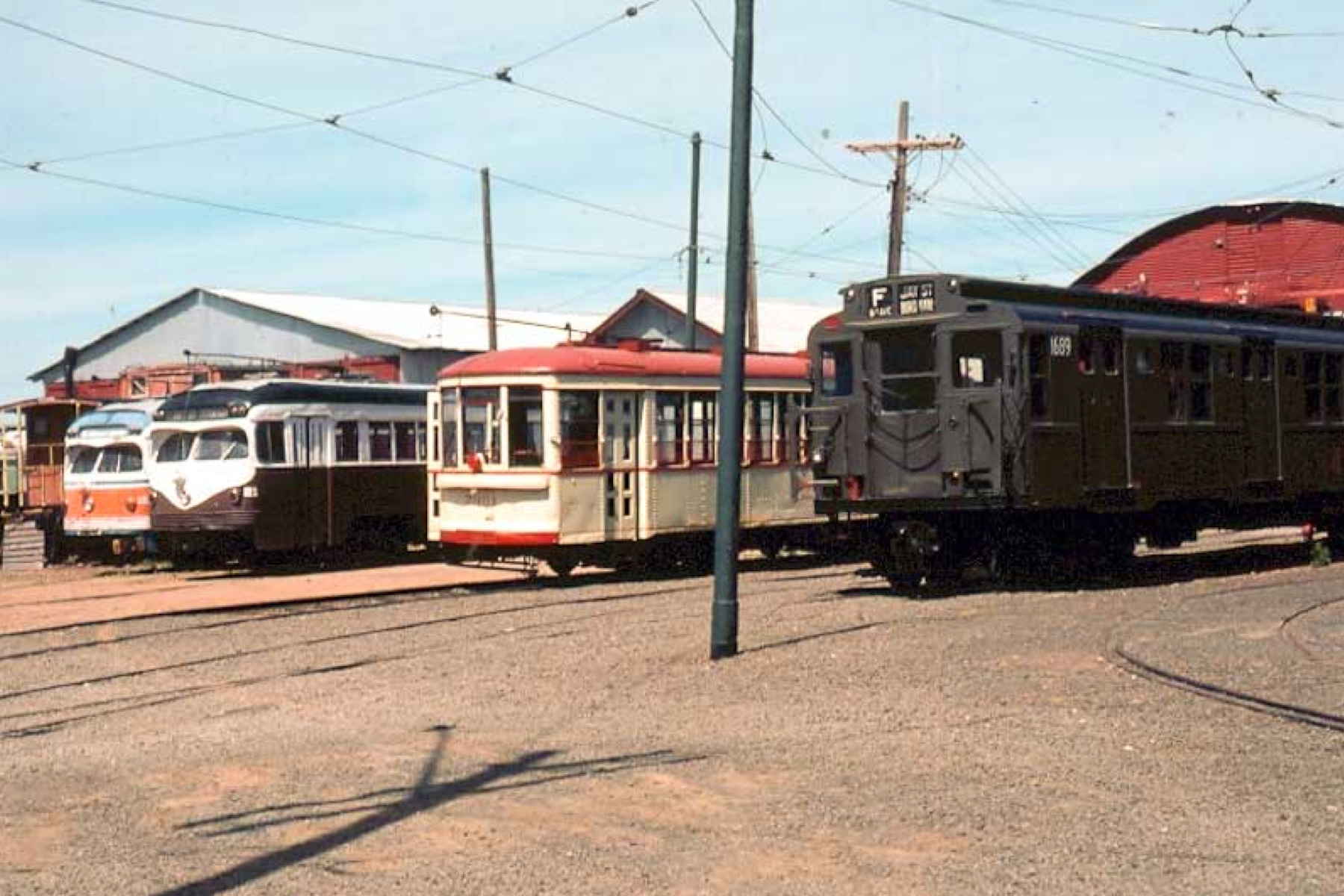 Shore Line Trolley Museum in Branford, Connecticut