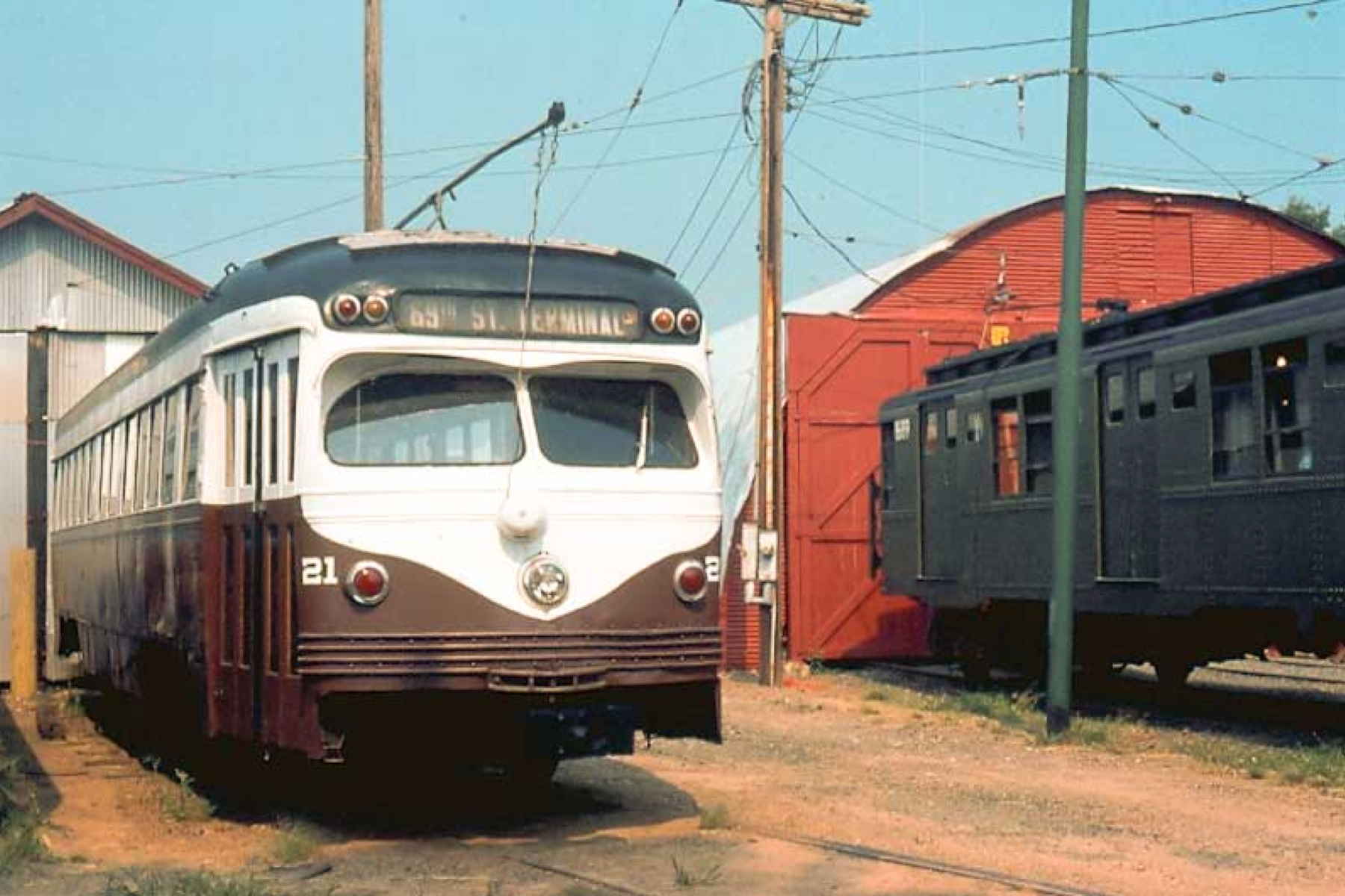 Shore Line Trolley Museum in Branford, Connecticut