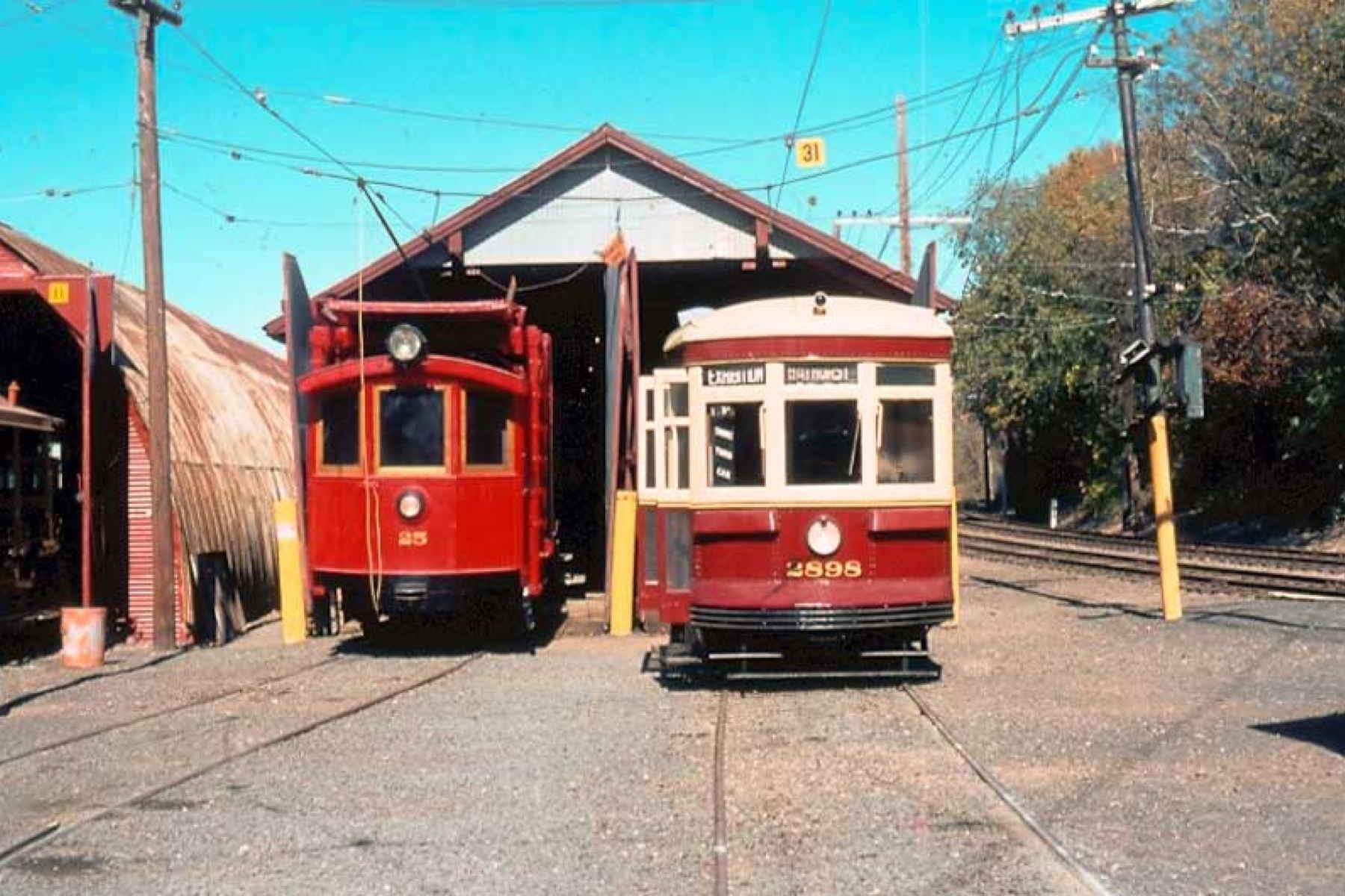 Shore Line Trolley Museum in Branford, Connecticut