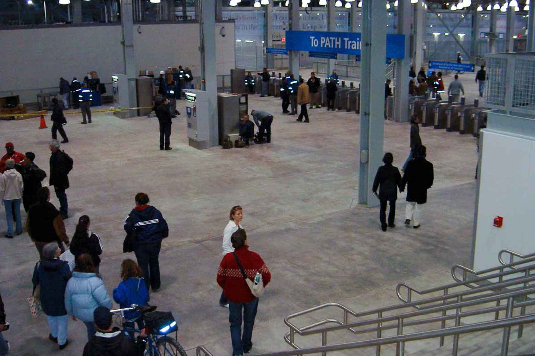 Reopening of the World Trade Center PATH Terminal