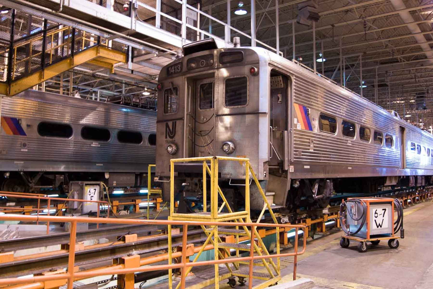 Tours of Meadows Maintenance Complex, Bayonne Harbor and Clifton Shops