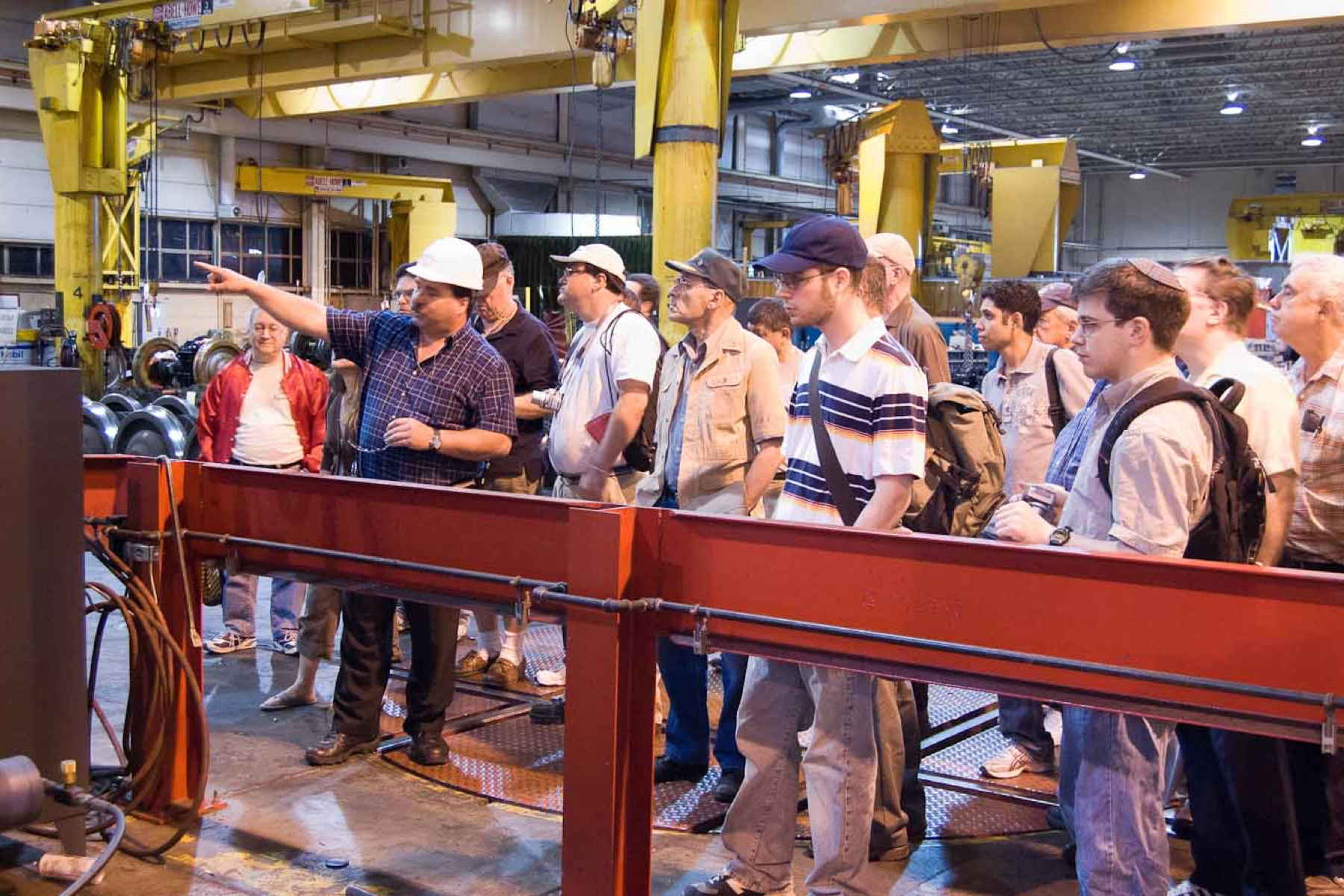 Tours of Meadows Maintenance Complex, Bayonne Harbor and Clifton Shops