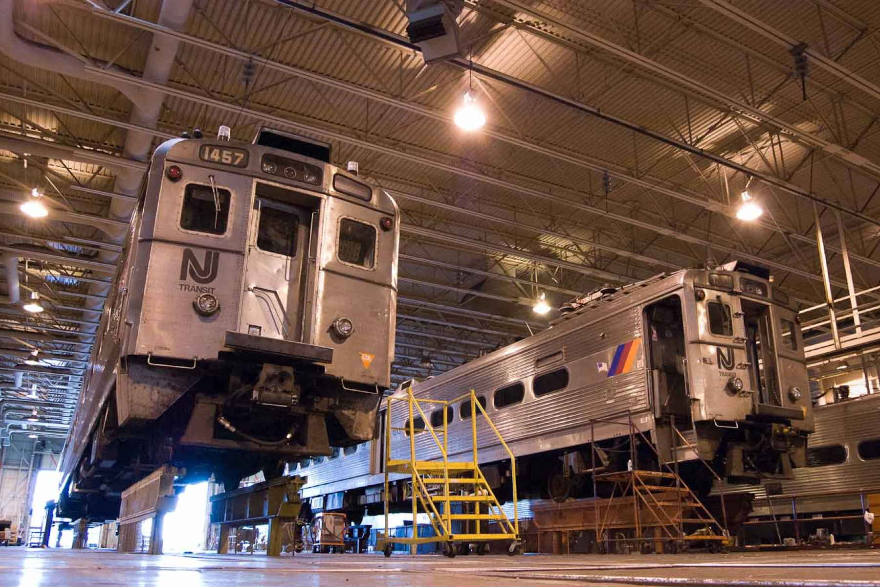 Tours of Meadows Maintenance Complex, Bayonne Harbor and Clifton Shops