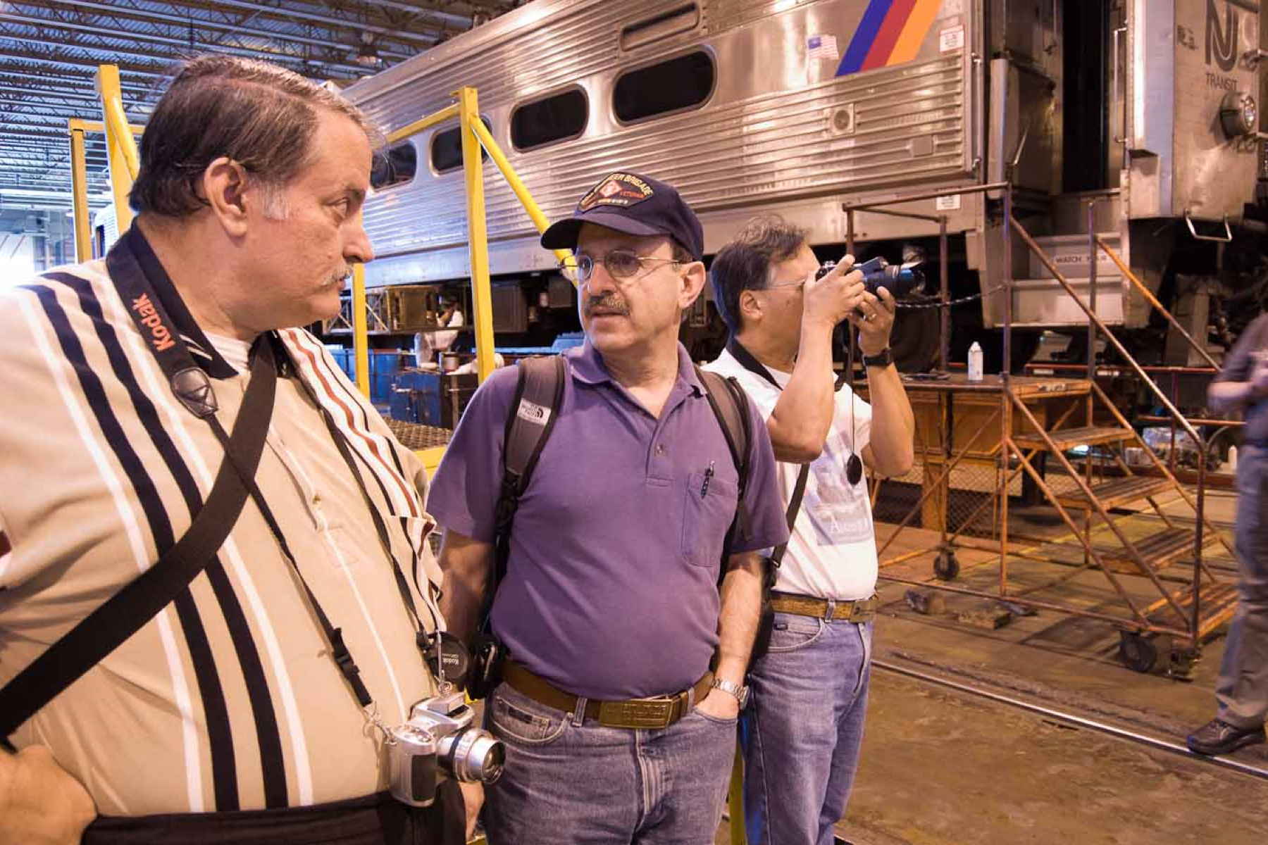 Tours of Meadows Maintenance Complex, Bayonne Harbor and Clifton Shops
