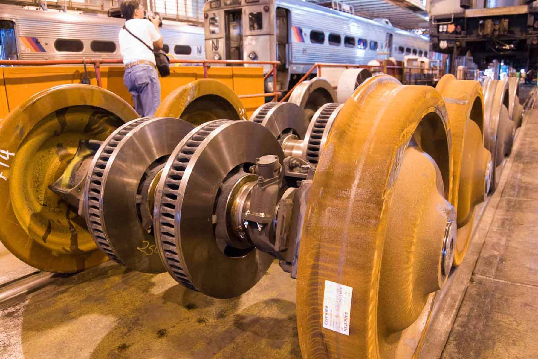 Tours of Meadows Maintenance Complex, Bayonne Harbor and Clifton Shops