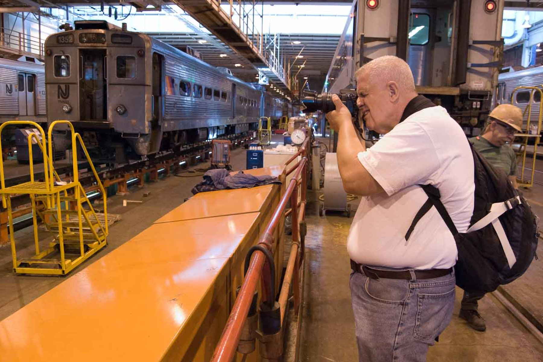 Tours of Meadows Maintenance Complex, Bayonne Harbor and Clifton Shops