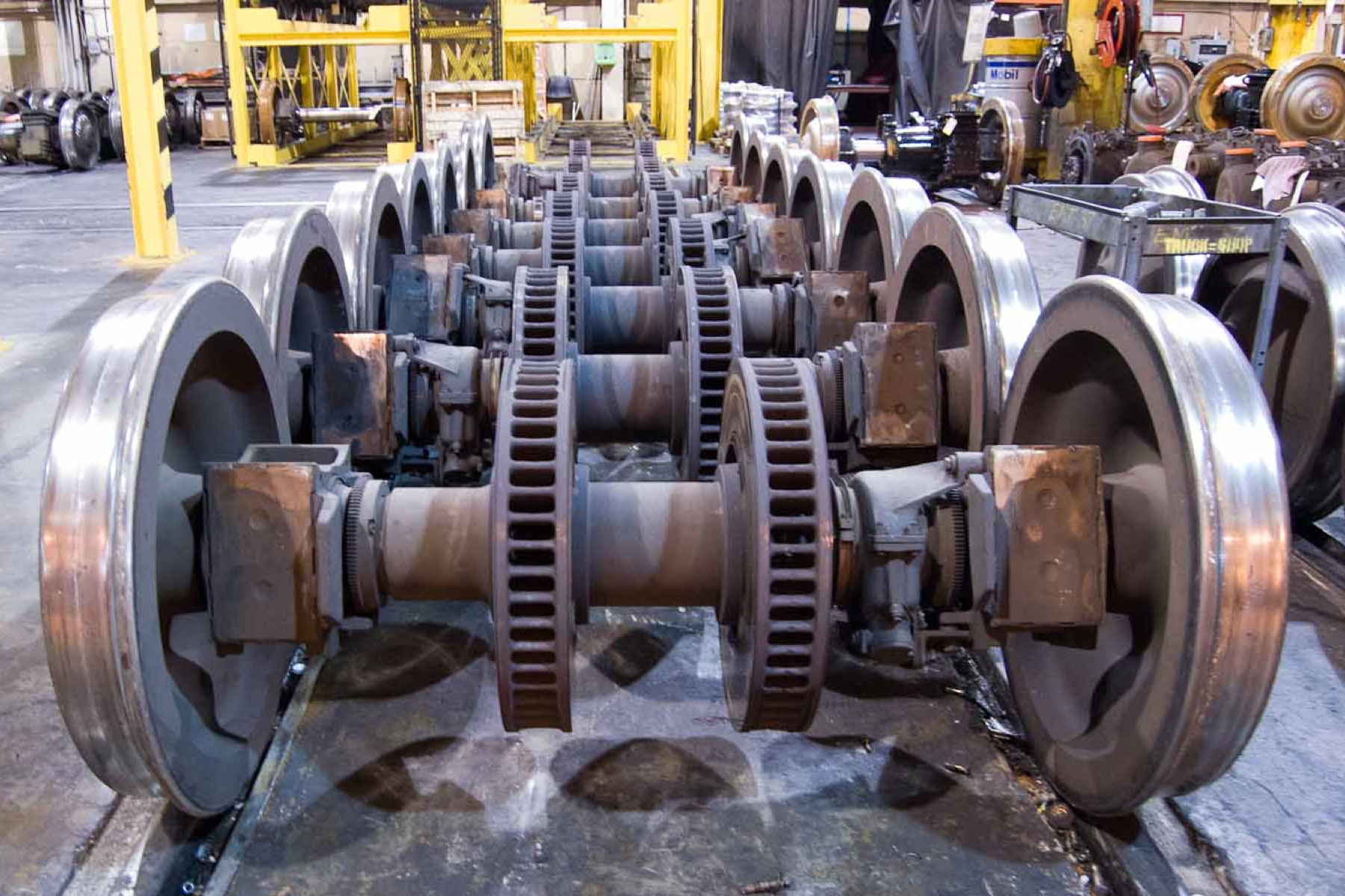 Tours of Meadows Maintenance Complex, Bayonne Harbor and Clifton Shops