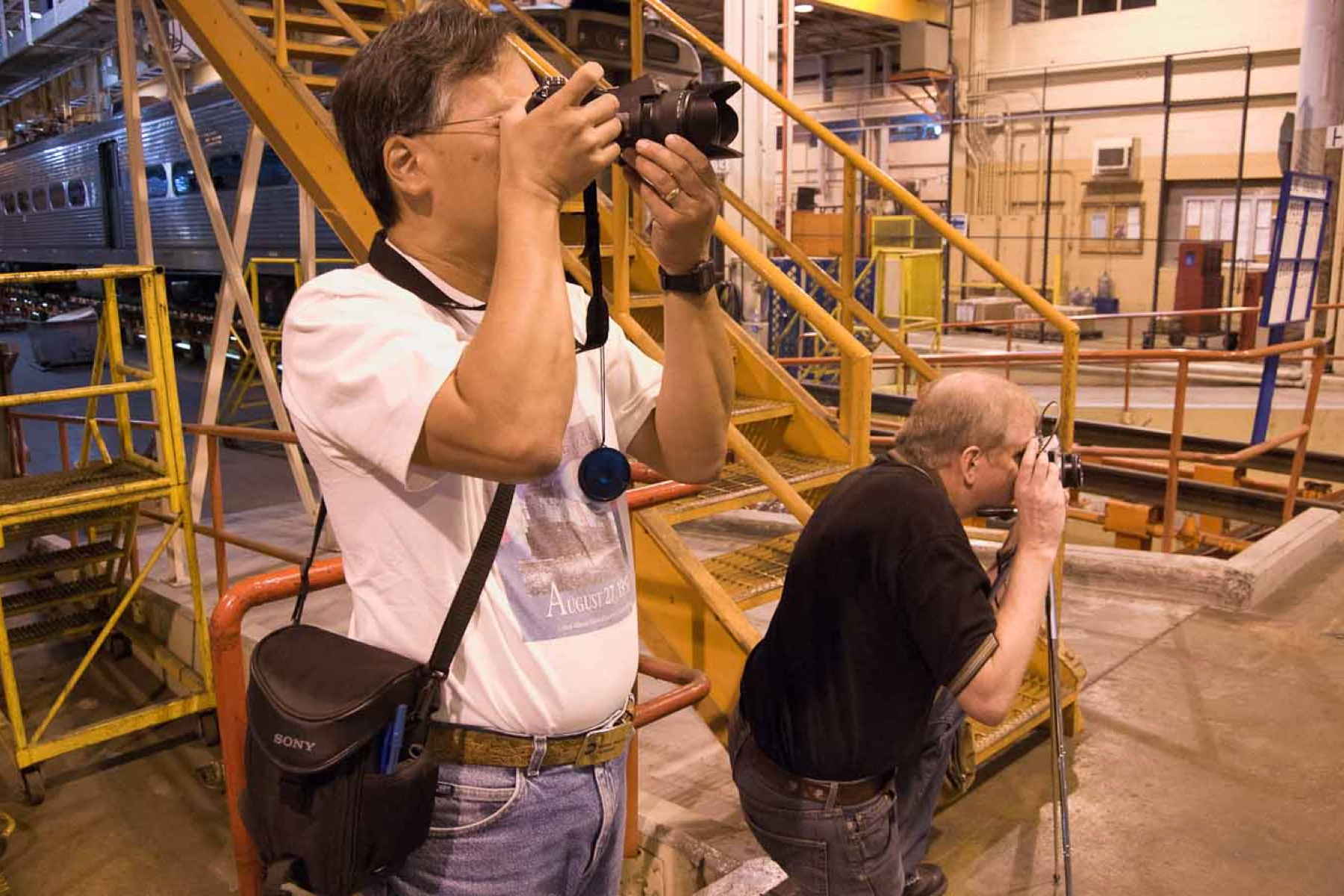 Tours of Meadows Maintenance Complex, Bayonne Harbor and Clifton Shops