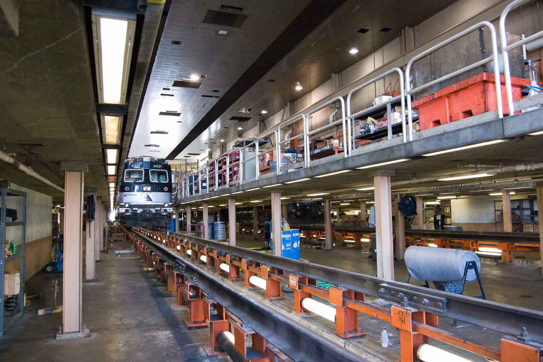 Tours of Meadows Maintenance Complex, Bayonne Harbor and Clifton Shops
