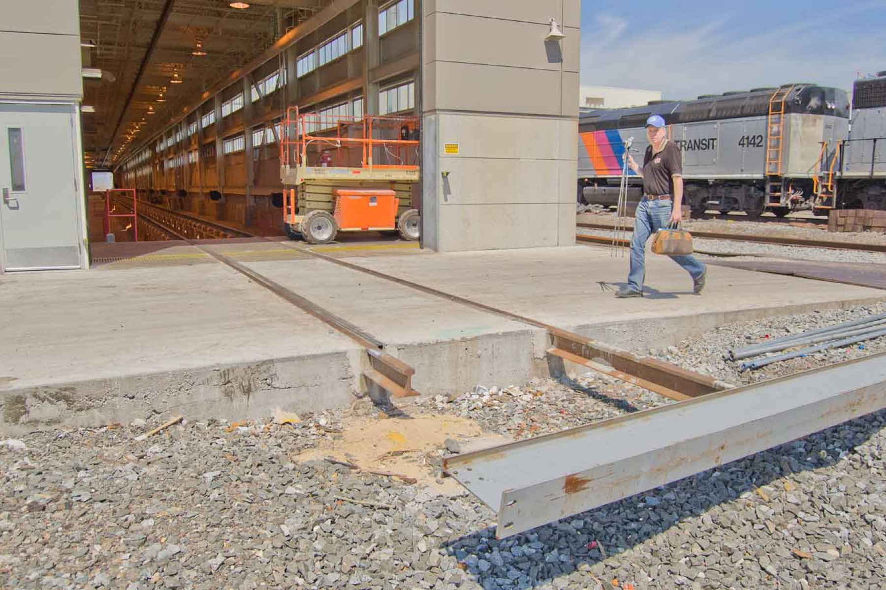 Tours of Meadows Maintenance Complex, Bayonne Harbor and Clifton Shops