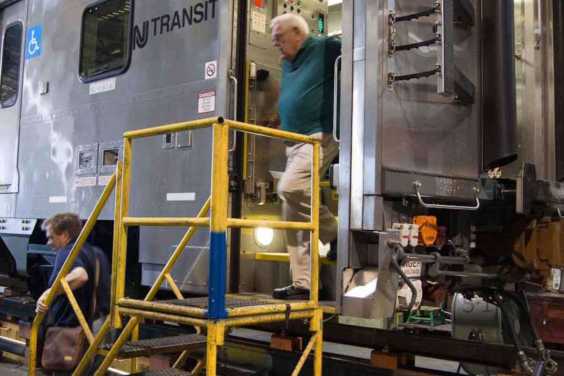 Tours of Meadows Maintenance Complex, Bayonne Harbor and Clifton Shops