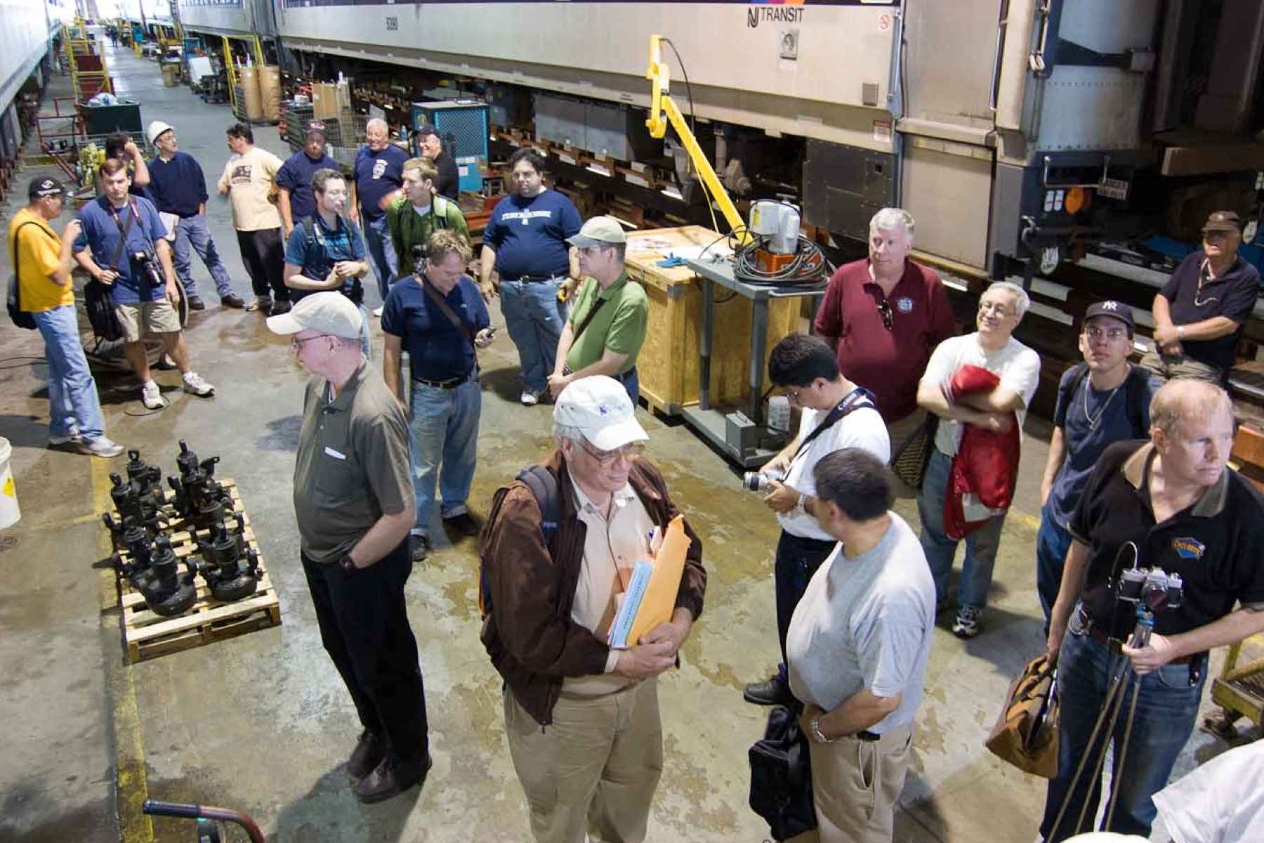 Tours of Meadows Maintenance Complex, Bayonne Harbor and Clifton Shops