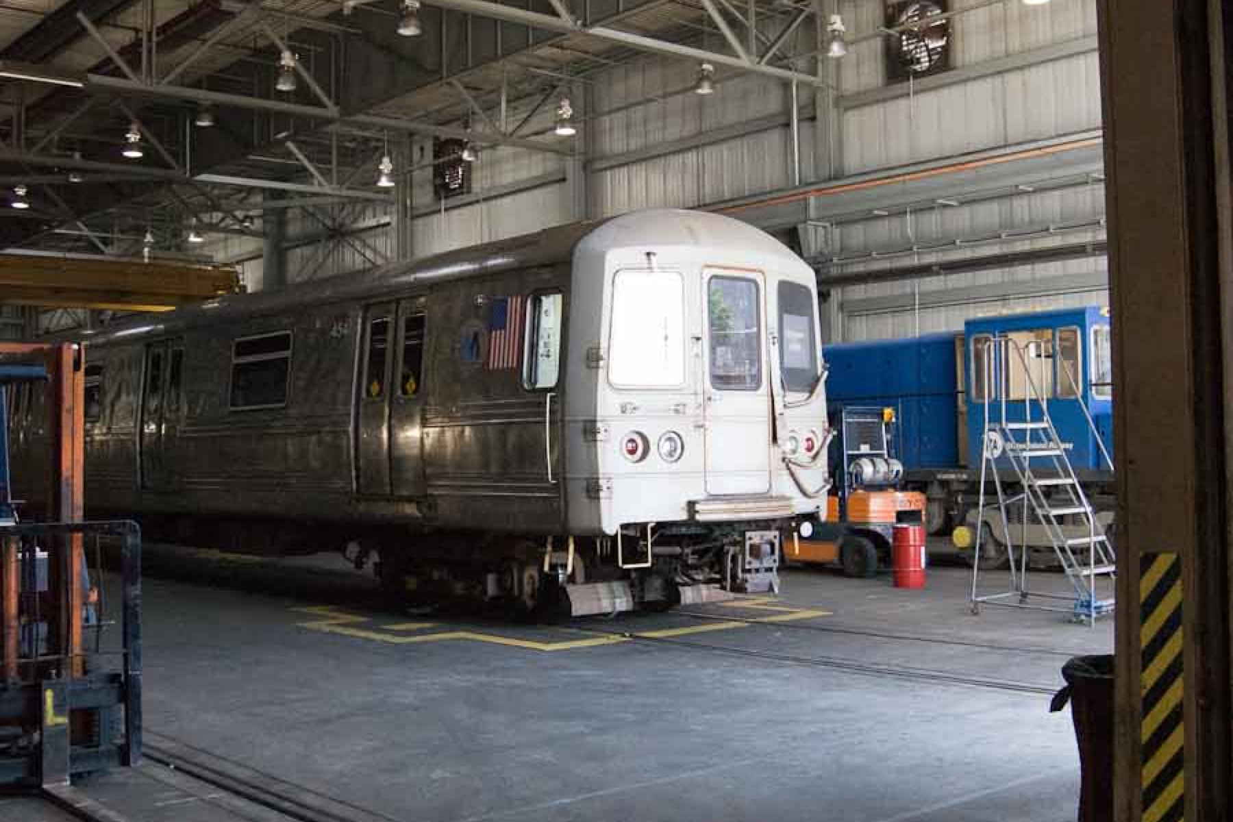 Tours of Meadows Maintenance Complex, Bayonne Harbor and Clifton Shops