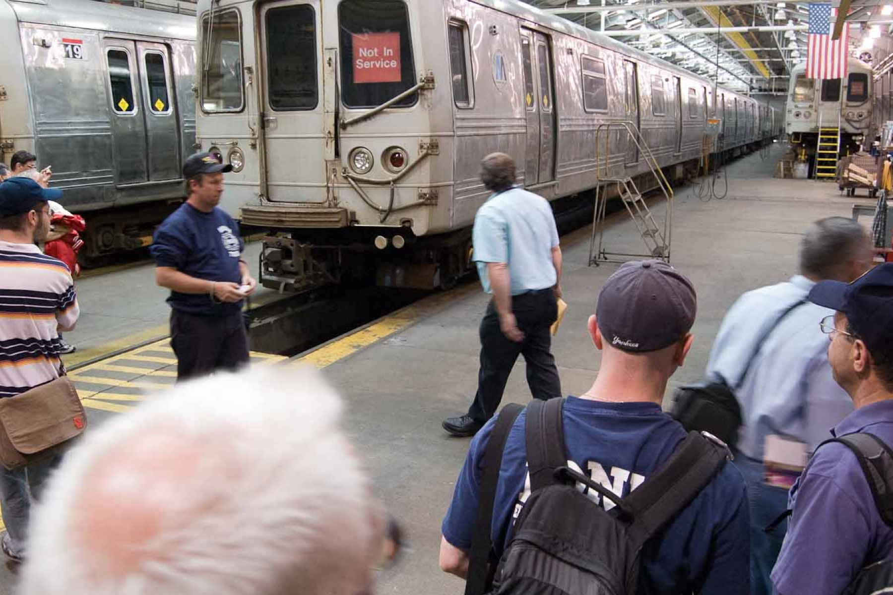 Tours of Meadows Maintenance Complex, Bayonne Harbor and Clifton Shops