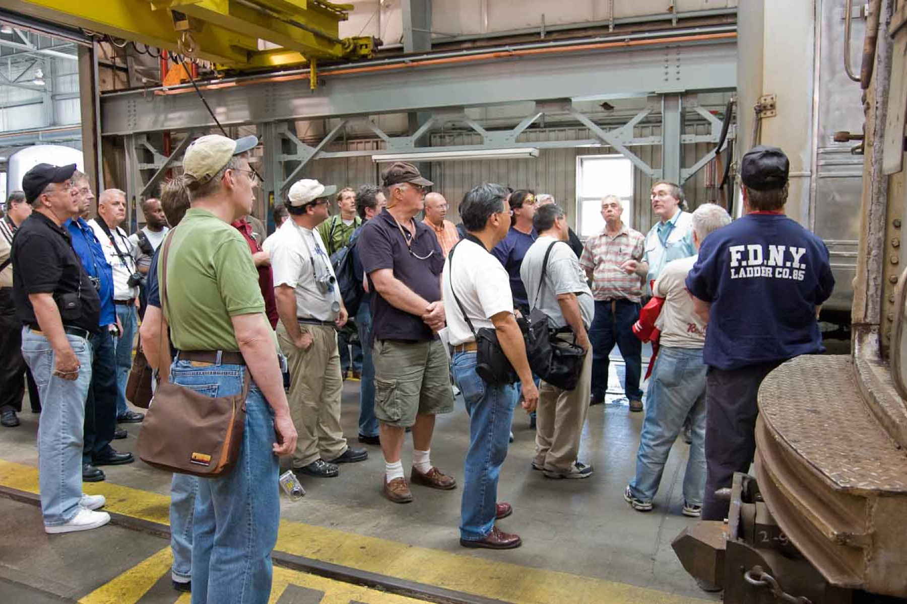 Tours of Meadows Maintenance Complex, Bayonne Harbor and Clifton Shops