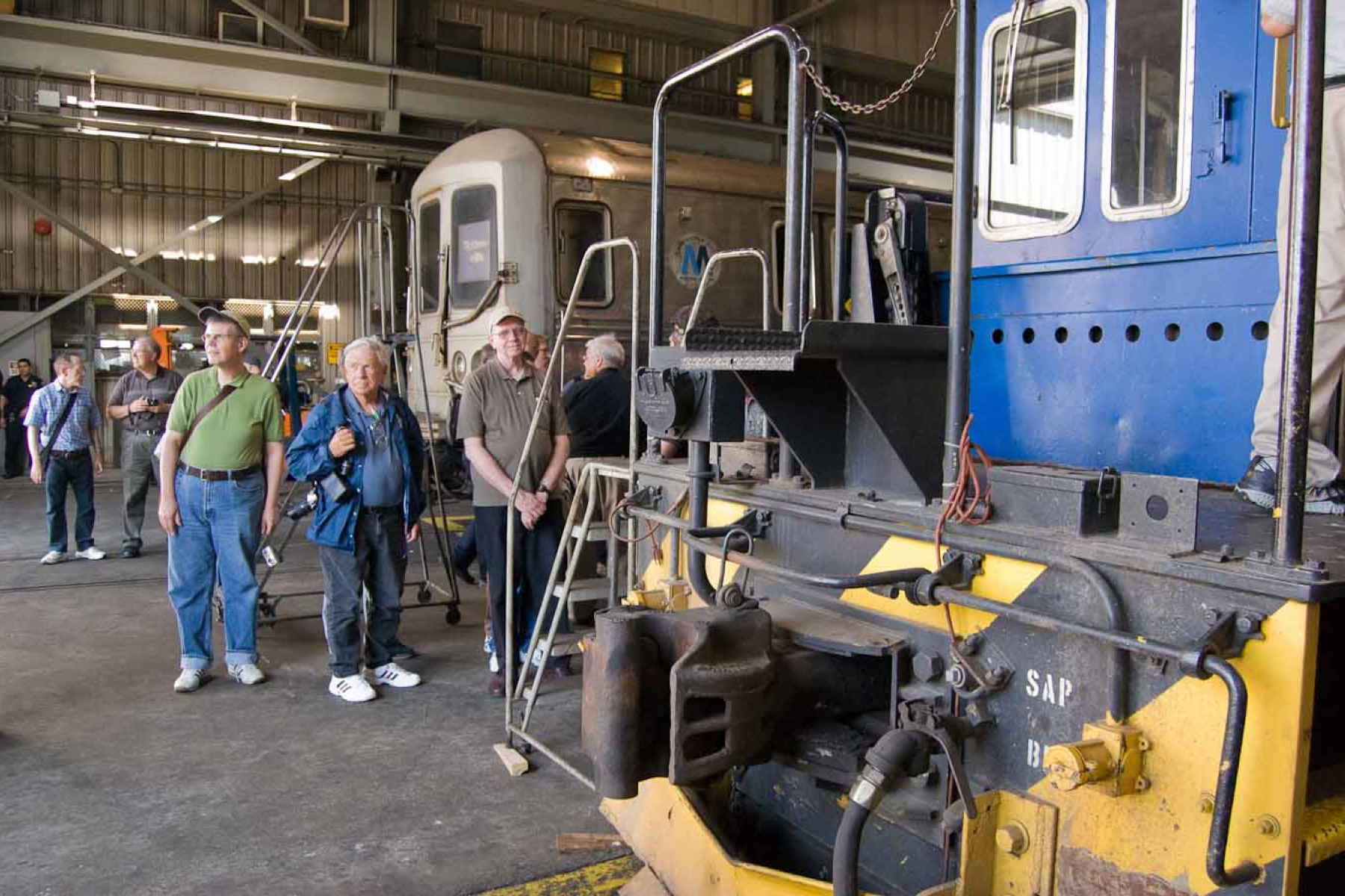 Tours of Meadows Maintenance Complex, Bayonne Harbor and Clifton Shops