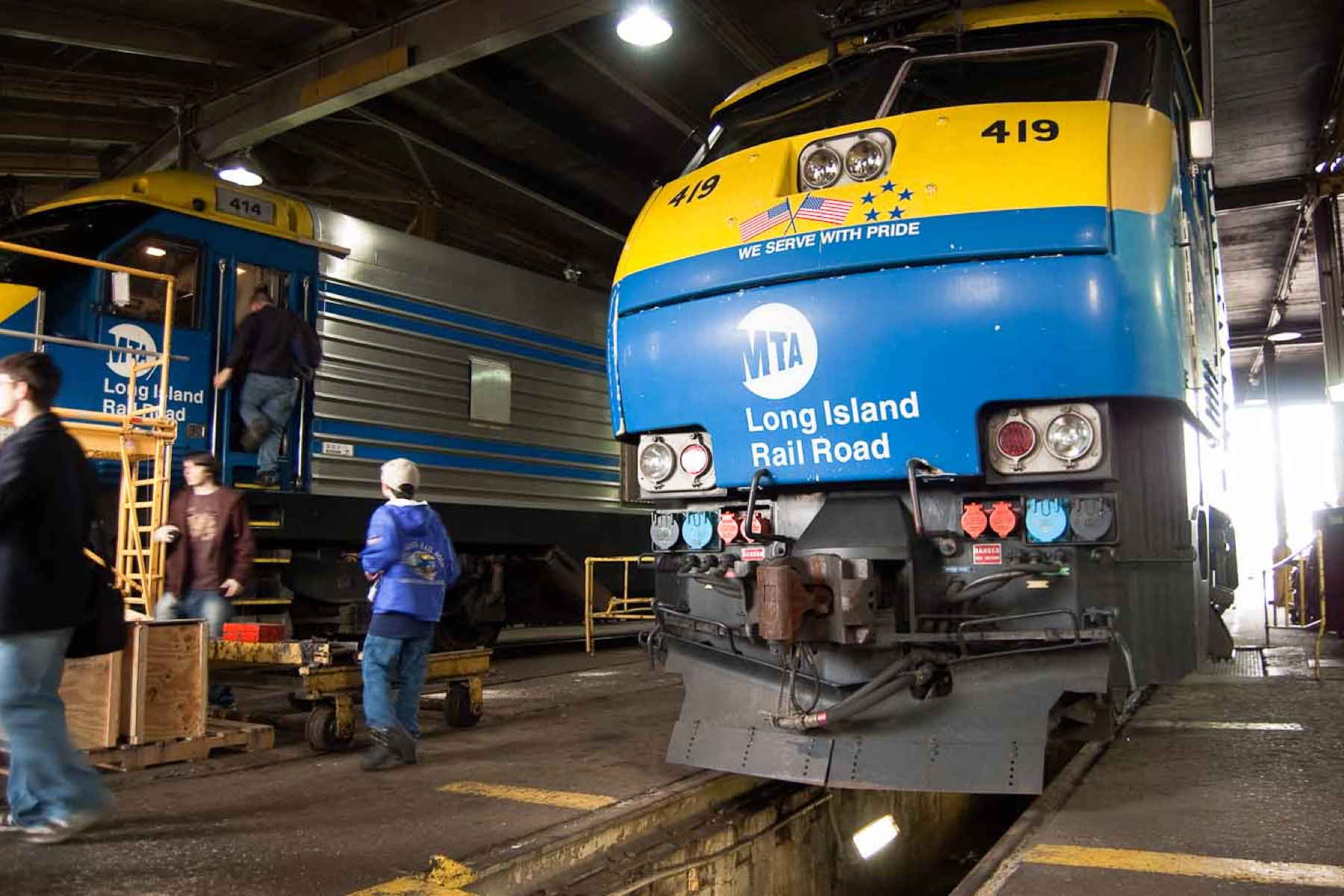 LIRR Hillside and Morris Park Shop Tours