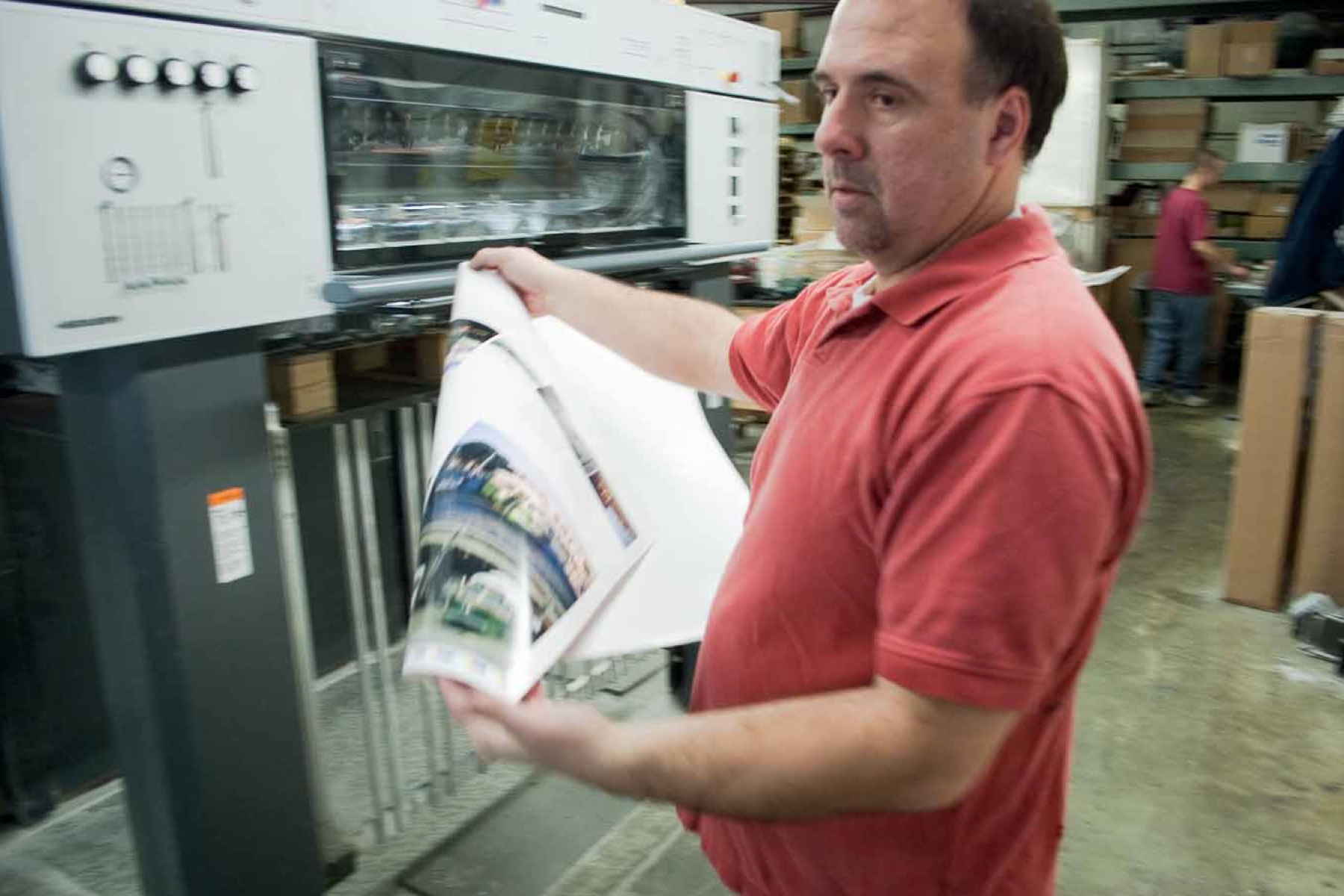 Printing Headlights at Fulton Press