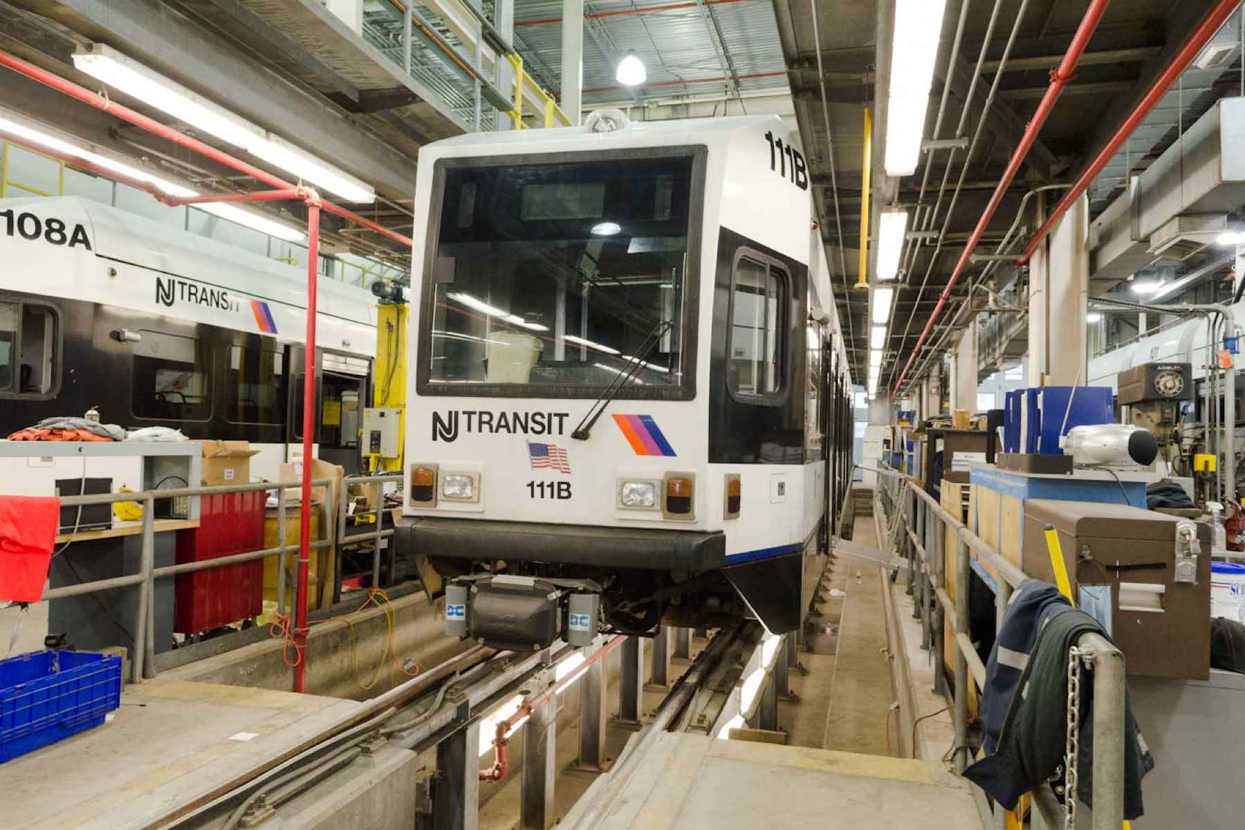 Hudson-Bergen and Newark Light Rail Trip Plus Shop Tour