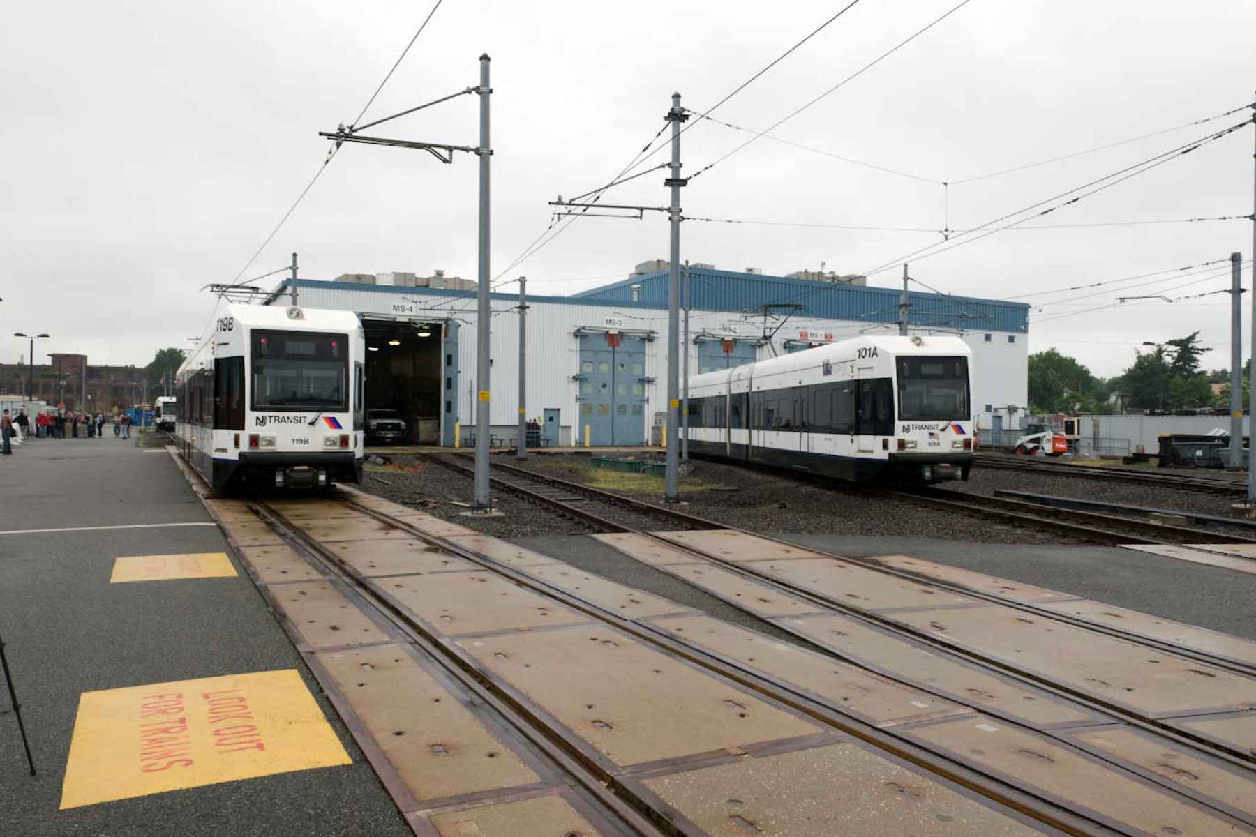 Hudson-Bergen and Newark Light Rail Trip Plus Shop Tour