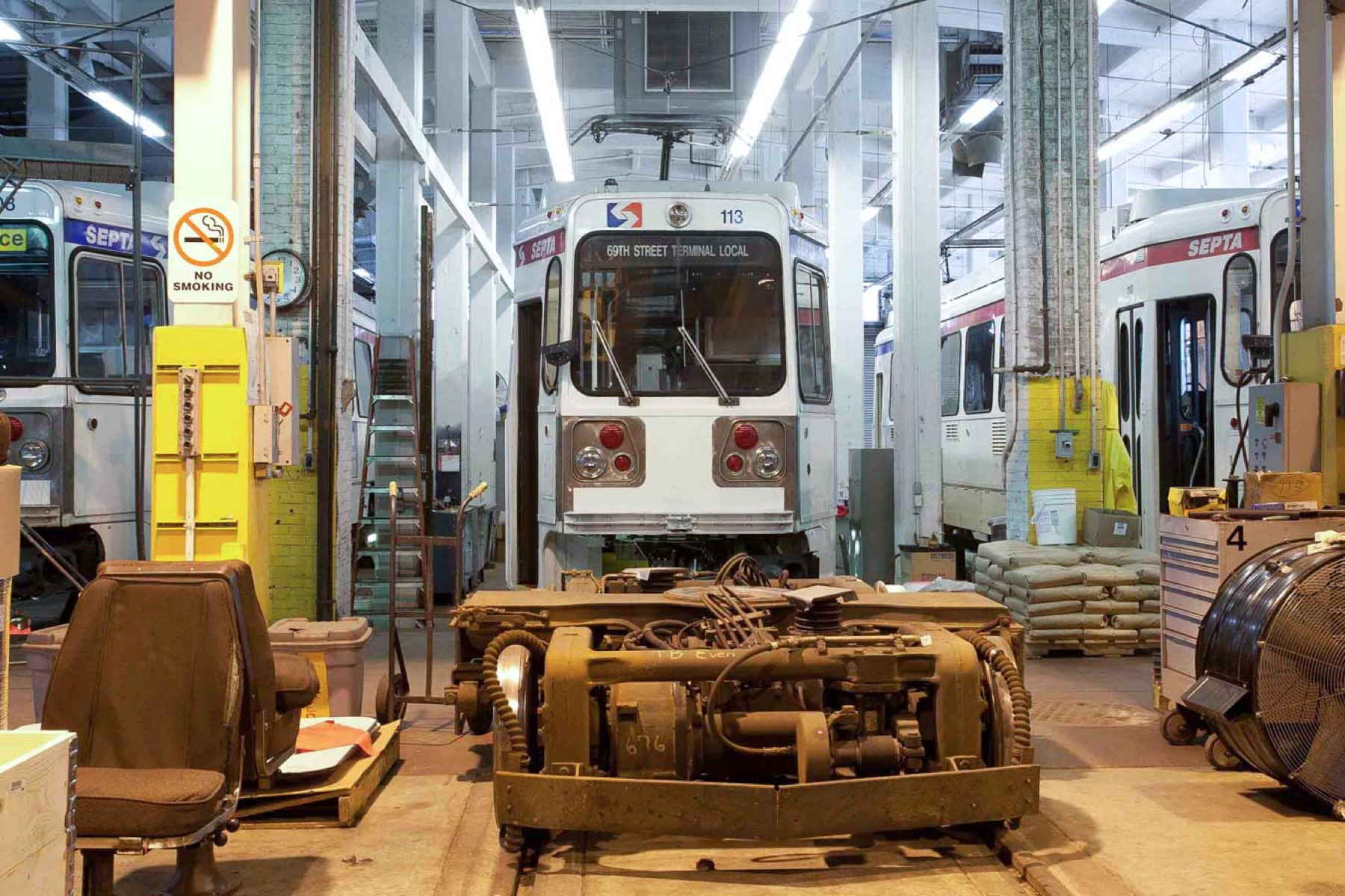 SEPTA 69th Street Shop Tour