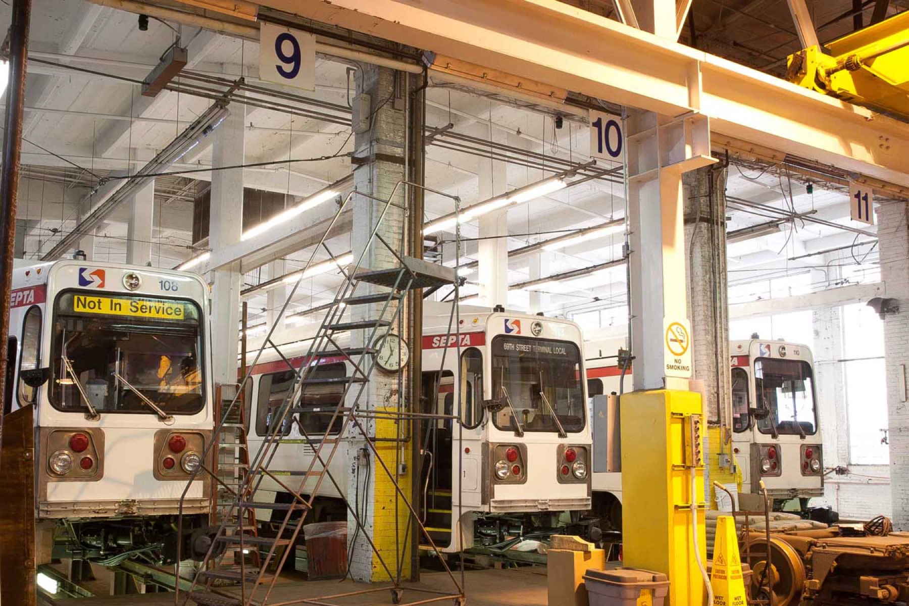 SEPTA 69th Street Shop Tour