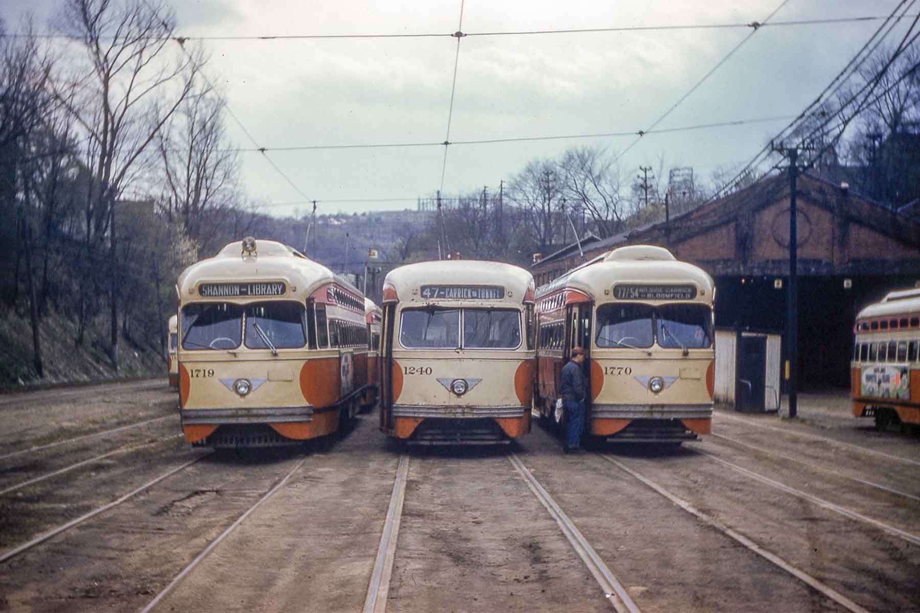 Pittsburgh Railways in the PCC Age | Headlights, July-December 2005